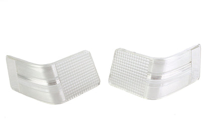 VTwin Tour Pak Clear Tail Lamp Lens Set 1989-2013 Harley Touring FLHTCU FLHTC