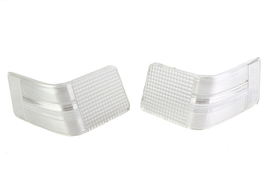 VTwin Tour Pak Clear Tail Lamp Lens Set 1989-2013 Harley Touring FLHTCU FLHTC