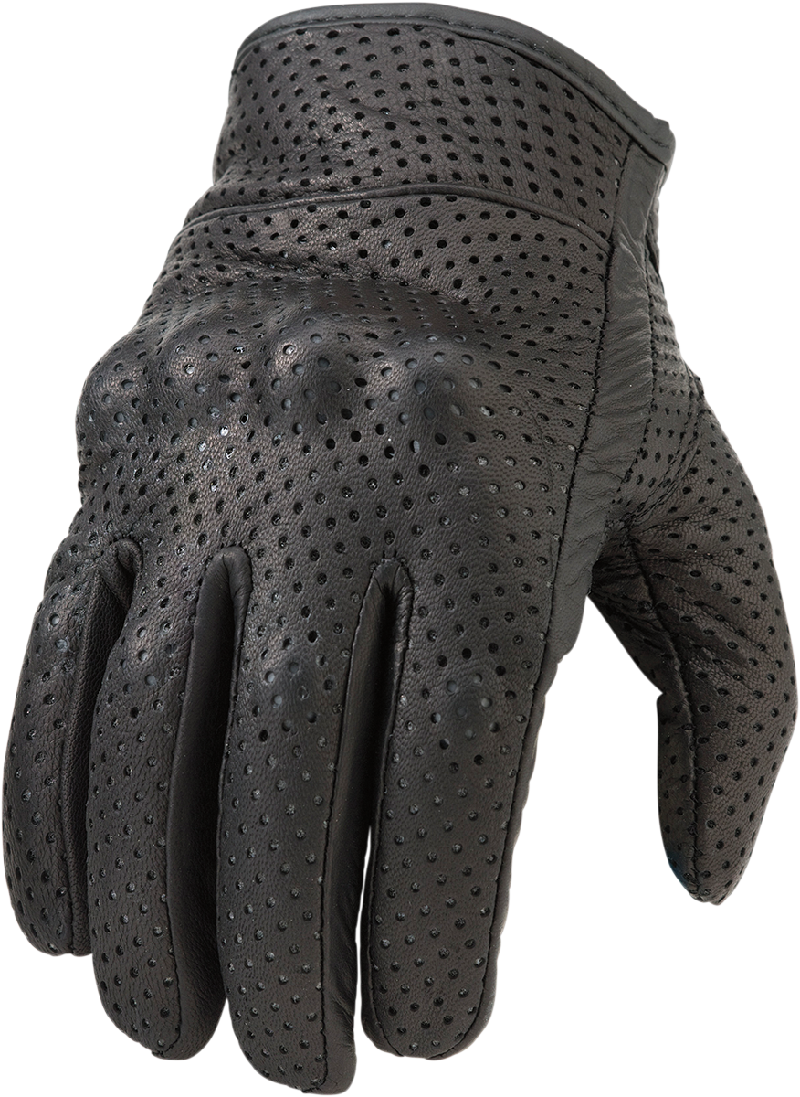Z1R Mens 270 leather motorcycle biker street gloves