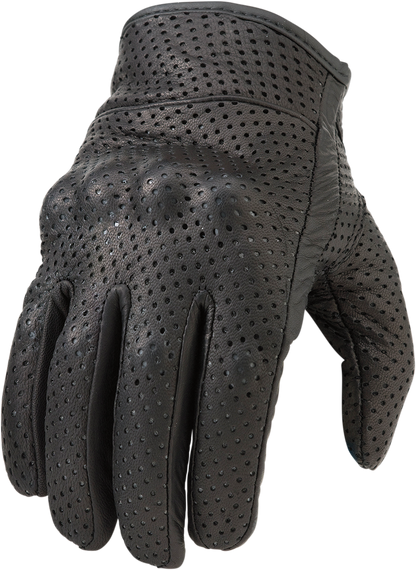 Z1R Mens 270 leather motorcycle biker street gloves