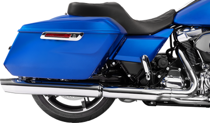 Drag Specialties Freedom Forward Silver Diamond Seat for 2023-25 Harley Touring