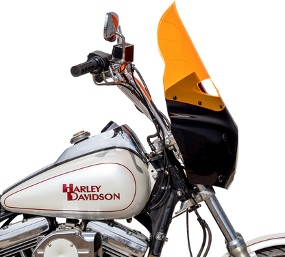Klock Werks 15" Flare Orange Ice Road Warrior Fairing Motorcycle Windshield