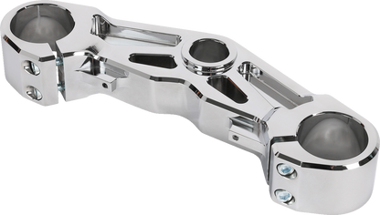 Thrashin Supply Chrome Bottom Triple Tree fits 2024 Harley Road Glide FLTRX