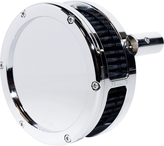 Feuling BA Slim Solid Chrome Air Filter Kit for 2008-2017 Harley Touring Softail