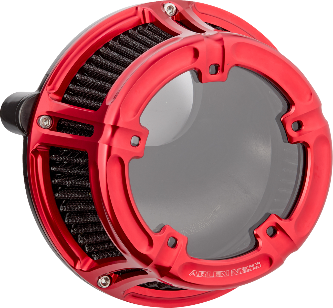 Arlen Ness Red Method Clear Series Air Cleaner Filter for 2023-2025 Harley M8