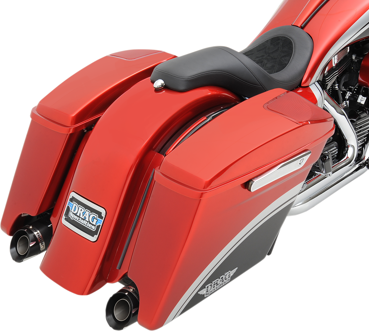 Klock Werks The One Frenched Rear Motorcycle Fender 2009-2023 Harley Touring