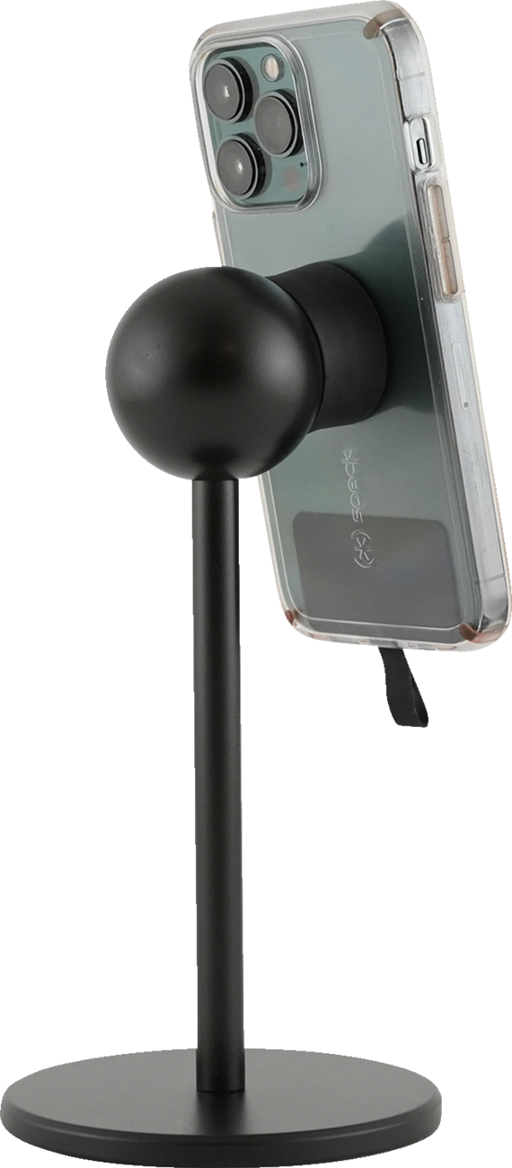 Klock Werks iOstand 7.75" Black Universal Magnetic Tablet Phone Mount Stand