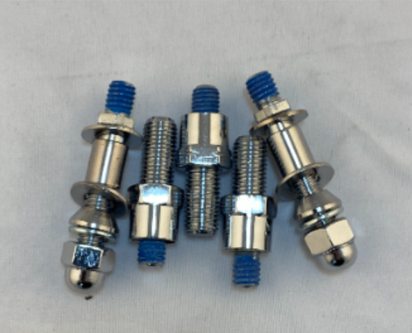 VTwin Wyatt Gatling Metric Motorcycle Mirror Stem Adapter Kit Honda Yamaha