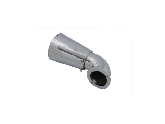Vtwin Chrome Funnel Air Cleaner Breather fits 1988-2007 Harley FXST FLST FXR FXD