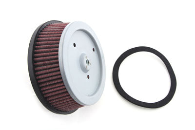 Vtwin Cyclovator Tapered Air Cleaner Filter fits 2001-2008 Harley Softail Dyna