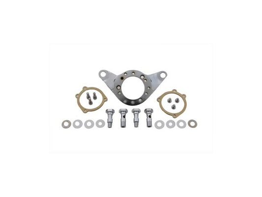 Vtwin Chrome Billet Air Cleaner Bracket Kit 1993-2007 Harley Davidson FXST FLST