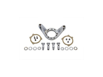 Vtwin Chrome Billet Air Cleaner Bracket Kit 1993-2007 Harley Davidson FXST FLST