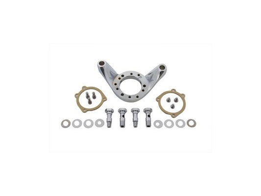 Vtwin Chrome Billet Air Cleaner Bracket Kit 1993-2007 Harley Davidson FXST FLST