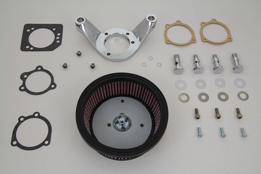 Vtwin Air Cleaner Filter Kit fits 1993-2007 Harley Softail Dyna FXST FXD