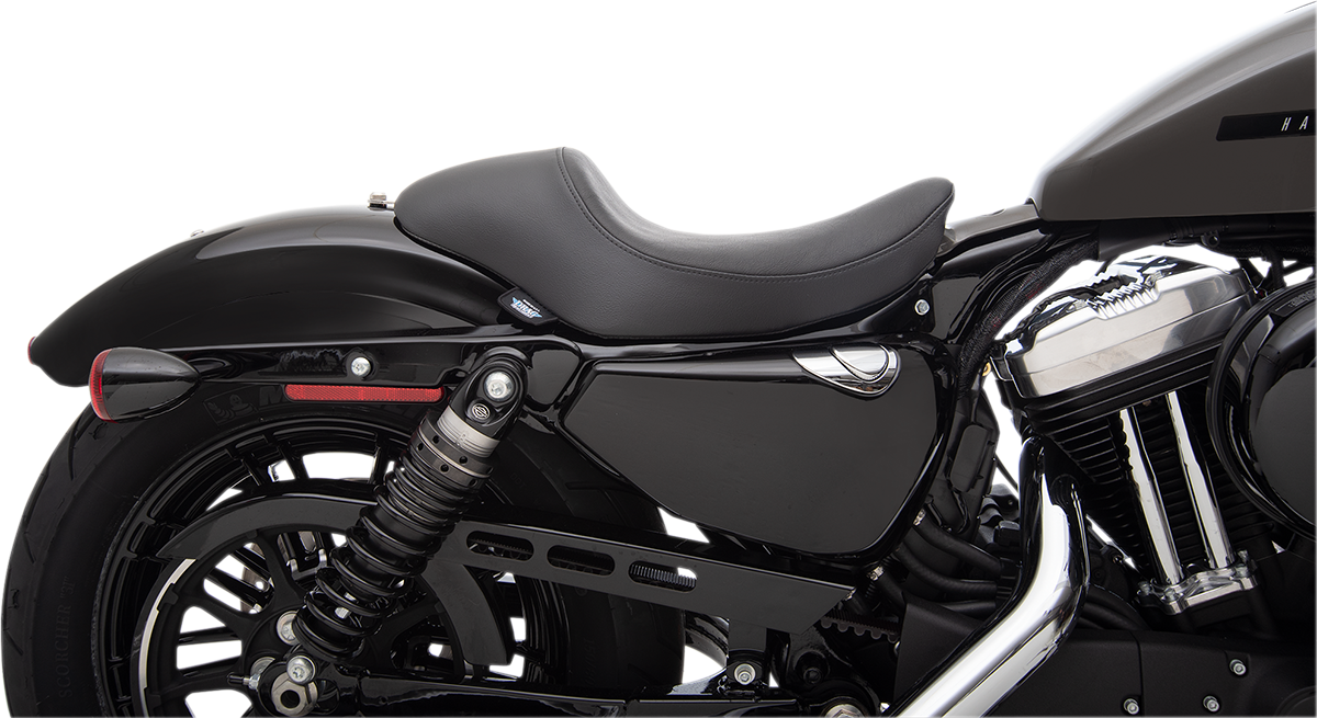 Drag Specialties Black Solo Seat 2004-2022 Harley Davidson Sportster XLN XLL
