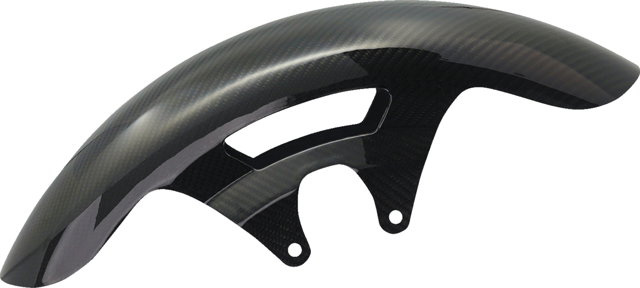 Arlen Ness 19" Carbon Fiber Cafe Front Fender for 1999-2013 Harley Touring