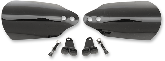 Memphis Shades Black Handlebar Hand Guards for 2014-2020 Harley Street Glide CVO