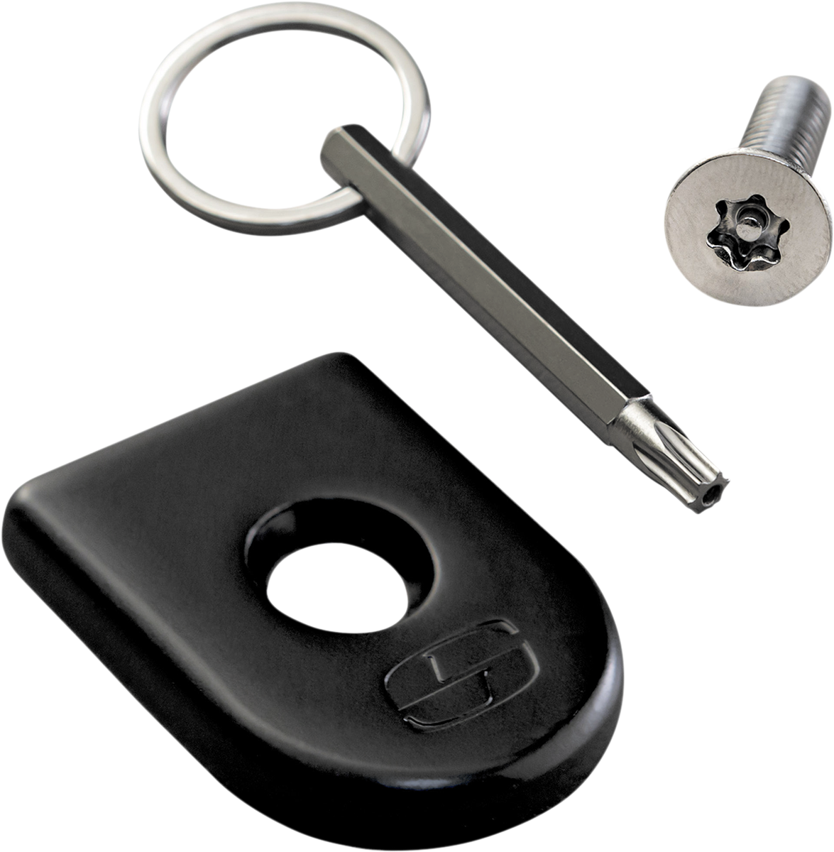 Saddlemen Black ATAB Motorcycle Security Seat Screw for Indian