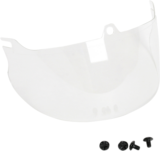 Z1R Clear Half Helmet Universal Replacement Shield
