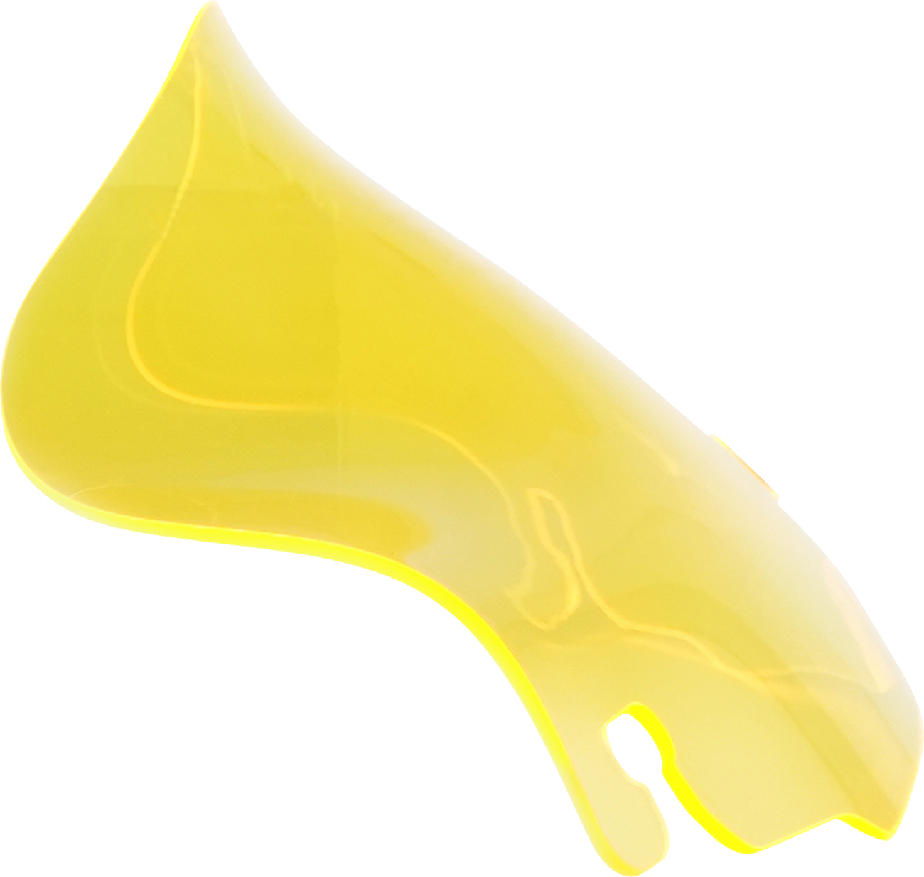 Klock Werks 6.5" Yellow Ice Flare Windshield fits 1996-13 Harley Touring Batwing