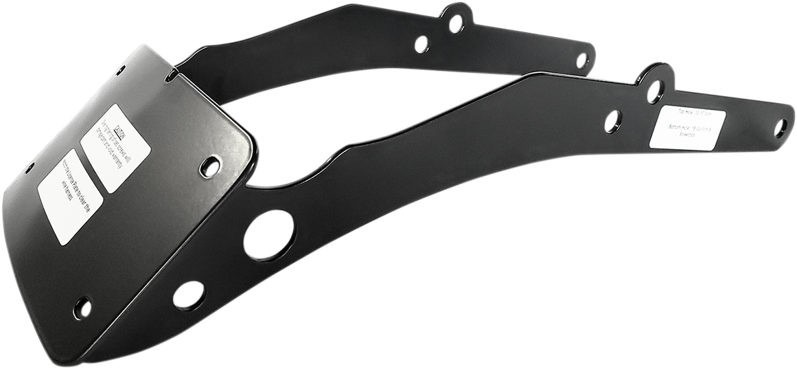 Cycle Visions Black Motorcycle License Plate 2012-2019 Harley Softail Models