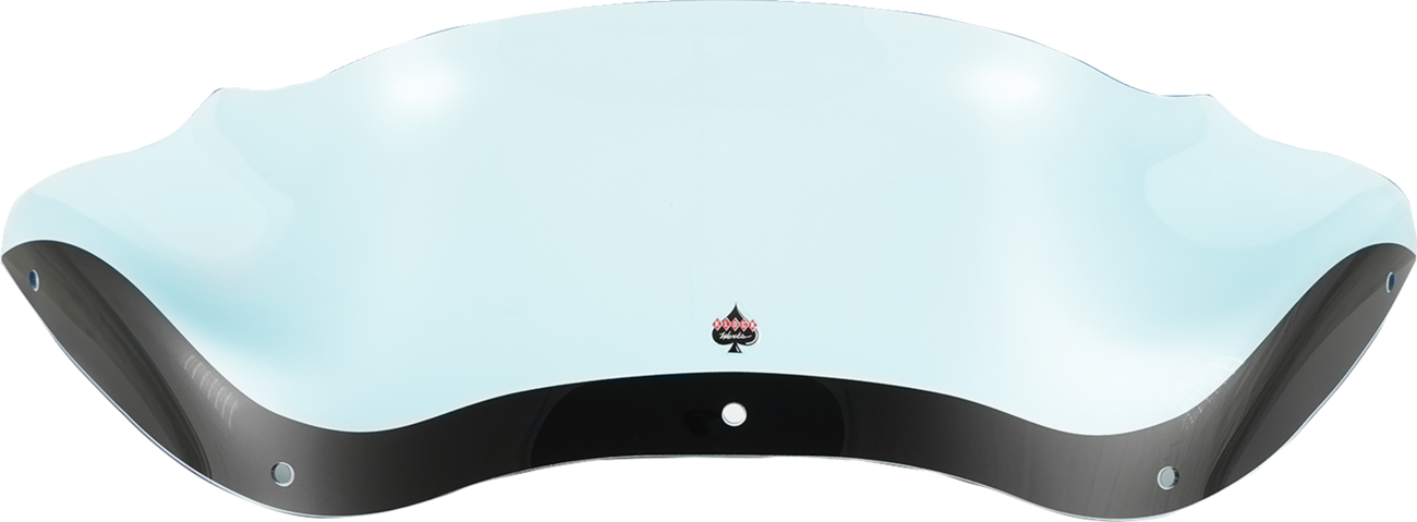 Klock Werks  8" Kolor Flare Blue Ice Windshield 1998-2013 Harley Road Glide