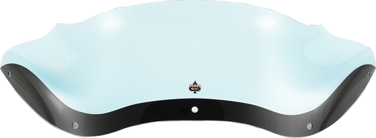 Klock Werks  8" Kolor Flare Blue Ice Windshield 1998-2013 Harley Road Glide