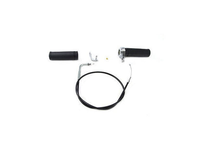 Vtwin Handlebar Hand Throttle Control Kit fits 1974-1980 Harley Touring FL FX XL