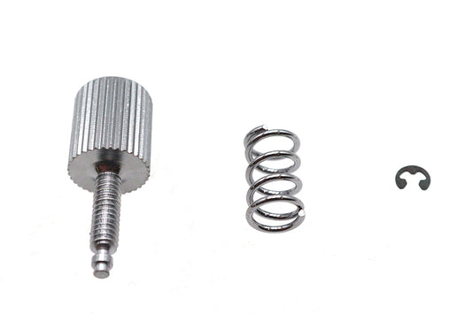 VTwin Grip Lock Adjuster Screw fits 1974-2017 Harley Dyna Touring Sportster