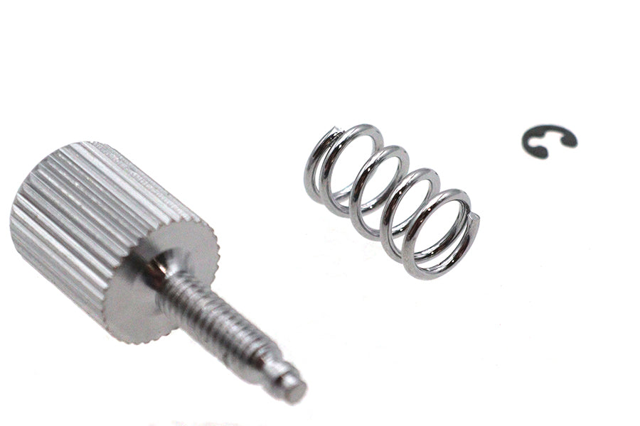 VTwin Grip Lock Adjuster Screw fits 1974-2017 Harley Dyna Touring Sportster