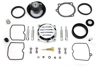 VTwin Gasket Keihin CV Carb Carburetor Master Rebuild Kit for 86-06 Harley Dyna