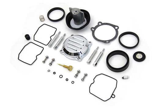 VTwin Gasket Keihin CV Carb Carburetor Master Rebuild Kit for 86-06 Harley Dyna