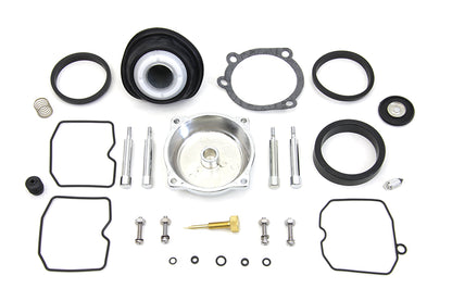 VTwin Gasket Keihin CV Carb Carburetor Master Rebuild Kit for 86-06 Harley Dyna