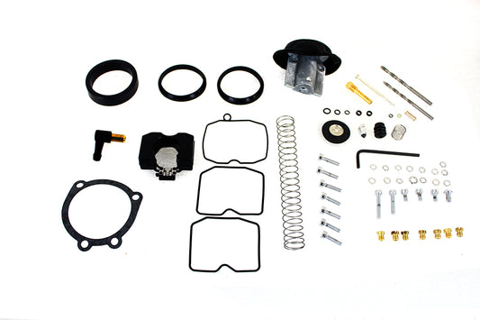VTwin Gasket Keihin CV Carb Carburetor Upgrade Rebuild Kit f 1988-17 Harley Dyna