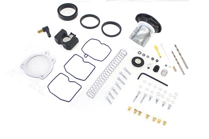 VTwin Gasket Keihin CV Carb Carburetor Upgrade Rebuild Kit f 1988-17 Harley Dyna