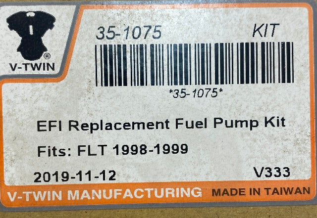 VTwin 61342-95 EFI Replacement Fuel Pump Kit 1998-1999 Harley Davidson Touring