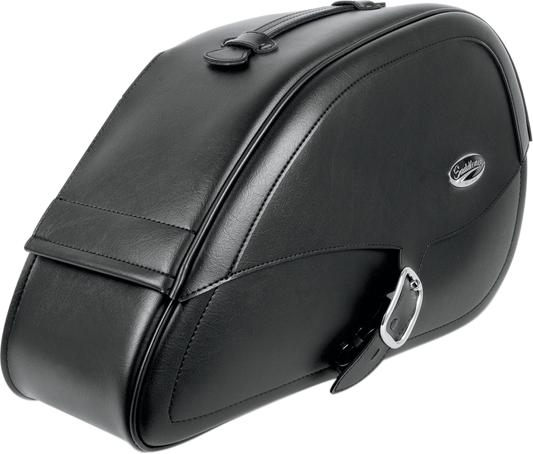 Saddlemen Drifter Teardrop Leather Motorcycle Saddlebags 1996-2017 Harley DYNA