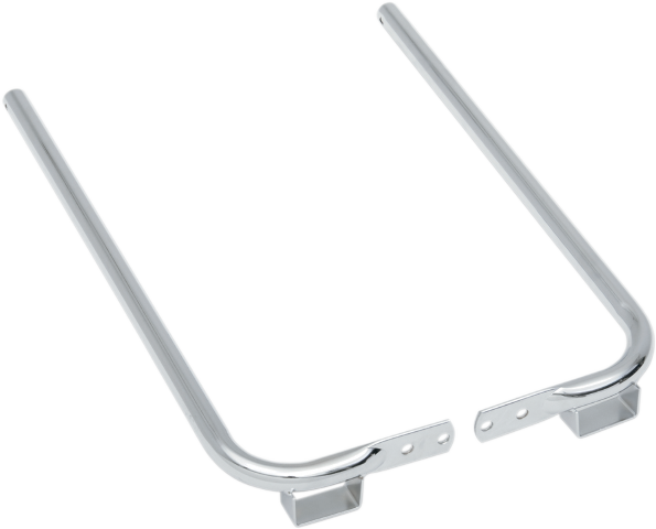 Drag Specialties Chrome Saddlebag Support Brackets 1993-2008 Harley Touring