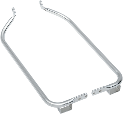 Drag Specialties Chrome Saddlebag Support Brackets 04-08 Harley Touring FLHX