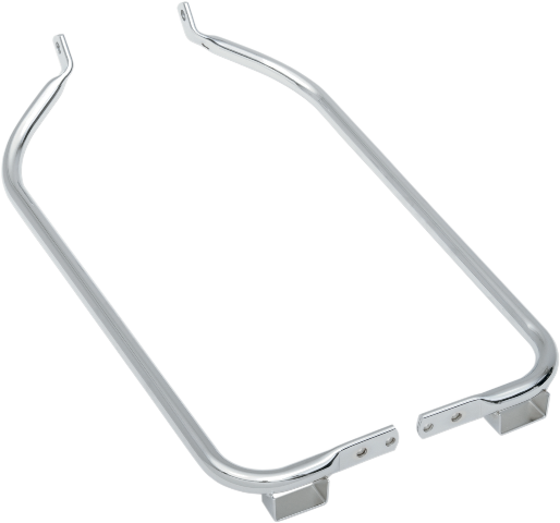 Drag Specialties Chrome Saddlebag Support Brackets 04-08 Harley Touring FLHX