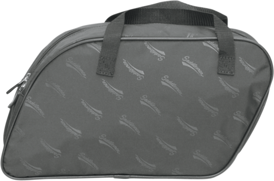 Saddlemen Pair Black Textile Saddlebag Medium Universal Liners Touring