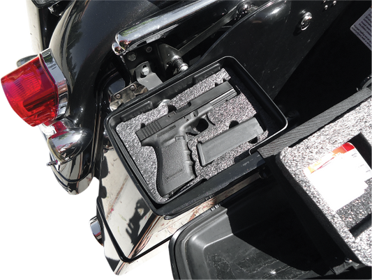 Hardbagger Saddlebag Tray & Foam Gun Insert fits 04-13 Harley Davidson Touring