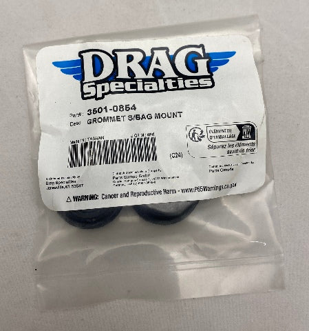 Drag Specialties 4 Pack Saddlebag Rubber Grommets for 1993-2013 Harley Touring