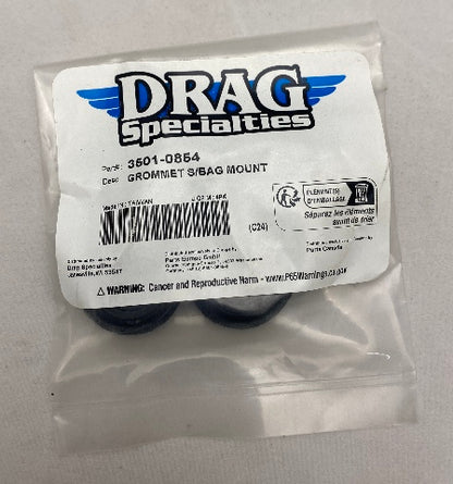Drag Specialties 4 Pack Saddlebag Rubber Grommets for 1993-2013 Harley Touring