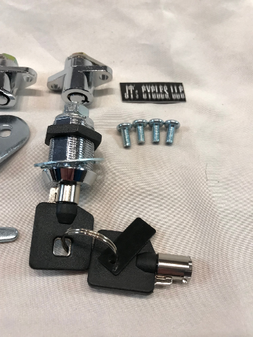 Drag Specialties Tour Pak Saddlebag Lock Key Kit for 1993-13 Harley Touring FLHR