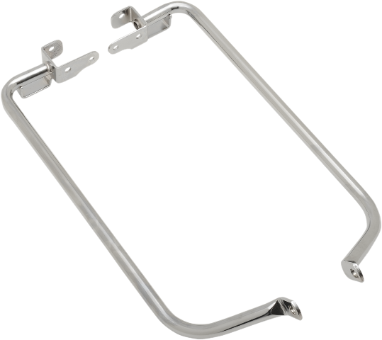Drag Specialties Chrome Saddlebag Supports 2014-2023 Harley Davidson Touring