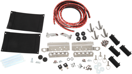 Drag Specialties Saddlebag Lid Hardware Kit 2014-2024 Harley Touring Bagger FLHX
