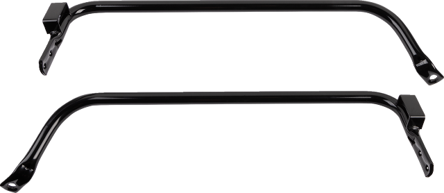 Drag Specialties Black Saddlebag Support Brackets 2004-2008 Harley Touring