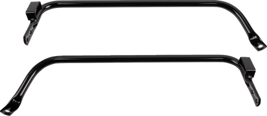 Drag Specialties Black Saddlebag Support Brackets 2004-2008 Harley Touring
