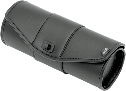 Saddlemen Black Leather Twist Lock Cruis'n Deluxe Tool Bag for Harley Davidson